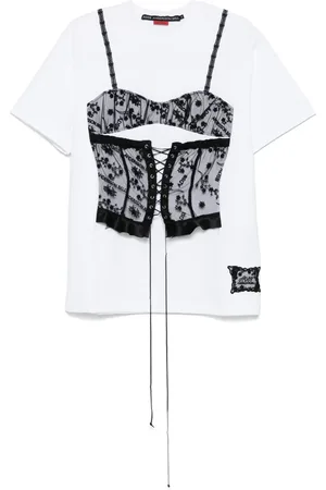 Andersson Bell T-Shirt mit Spitze