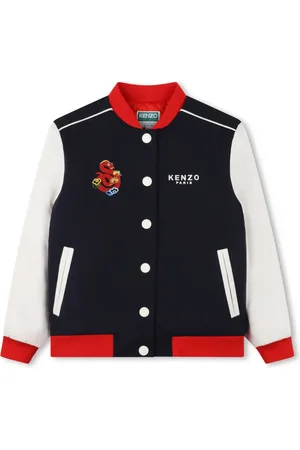 Kenzo Bomberjacke mit Logo-Stickerei