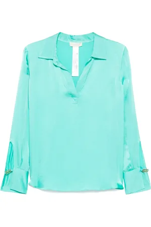 Twin-Set Klassische Satinbluse