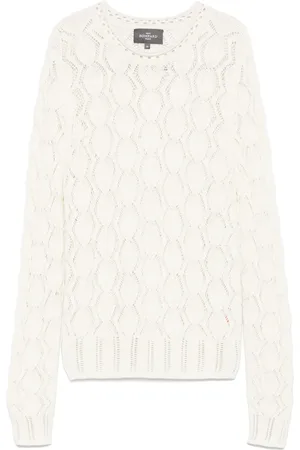 ERIC BOMPARD Pullover mit Lochstrickmuster