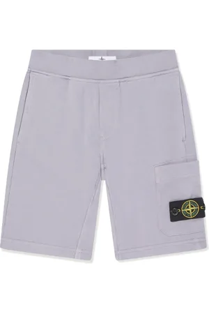 Stone Island Joggingshorts mit Kompass-Patch