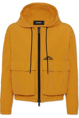 Dsquared2 Kapuzenjacke mit Logo-Print