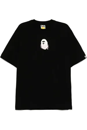 A Bathing Ape T-Shirt mit Affenkopf