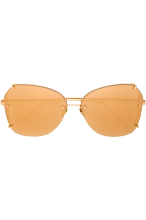 Linda Farrow Klassische Pilotenbrille