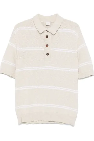 ELEVENTY Gestreiftes Poloshirt