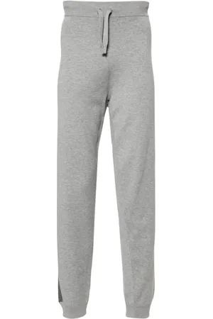 corneliani Halbhohe Jogginghose mit Streifen