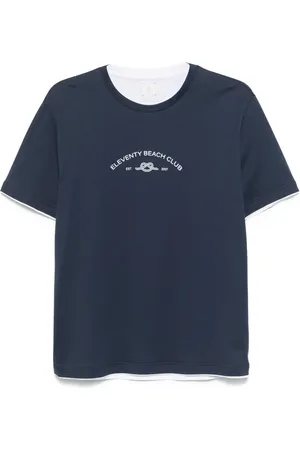 ELEVENTY T-Shirt mit rundem Ausschnitt