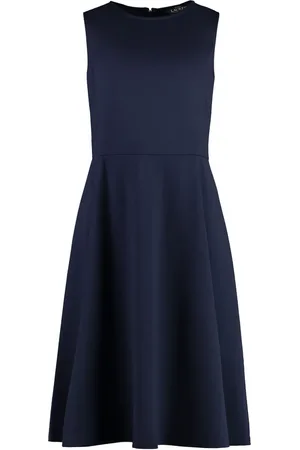 Ralph Lauren Ärmelloses Midikleid