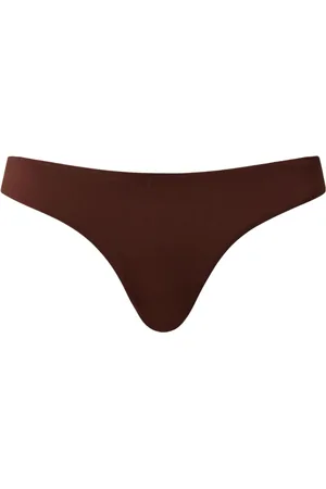 Twin-Set Zweifarbiges Brazilian-Bikinihöschen