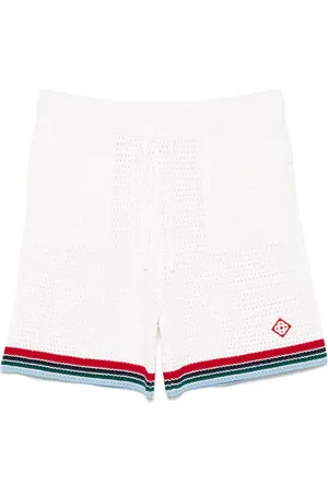 Casablanca Crochet Sporty Shorts