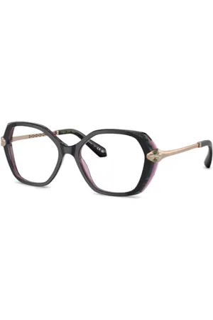 Bvlgari Vista Brille mit geometrischem Gestell