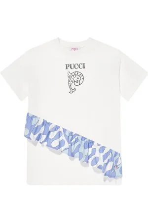 PUCCI Junior Kleid mit Logo-Print