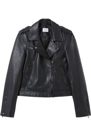 Claudie Pierlot Klassische Lederjacke