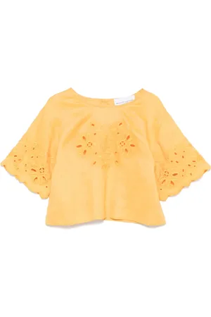 ERMANNO SCERVINO Bluse mit Lochstickerei