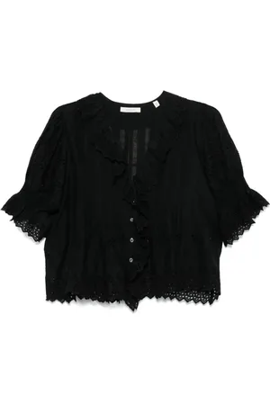 Doen Henri Bluse mit Rüschendetail