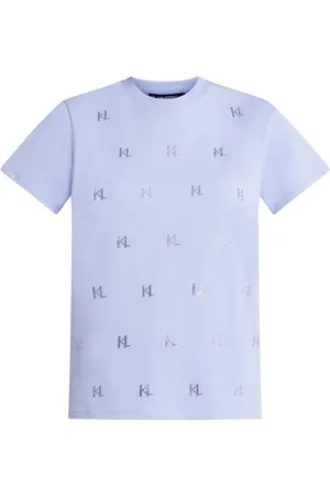 Karl Lagerfeld T-Shirt mit KL-Monogramm