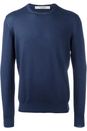 D4.0 Pullover mit Rundhalsausschnitt