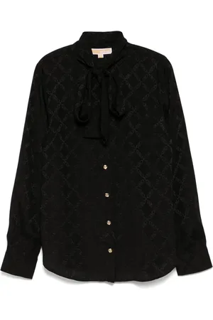Michael Kors Bluse aus Empire Diamond-Jacquard