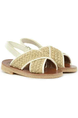 PèPè Sandalen aus Raffiabast
