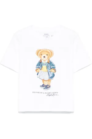 Ralph Lauren T-Shirt mit Polo Bear-Motiv