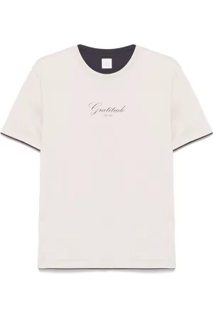 ELEVENTY T-Shirt mit Text-Print