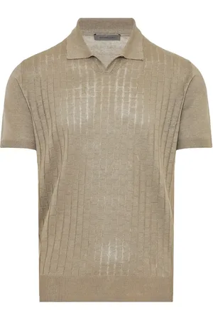 corneliani Poloshirt aus Leinen