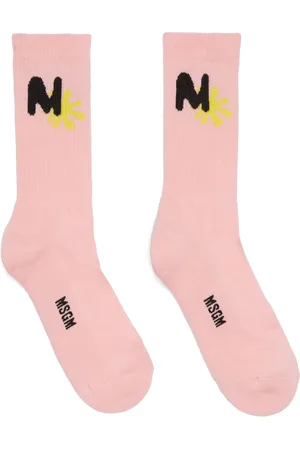 Msgm Socken mit Logo-Print