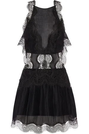 Alberta Ferretti Minikleid mit Spitzendetail
