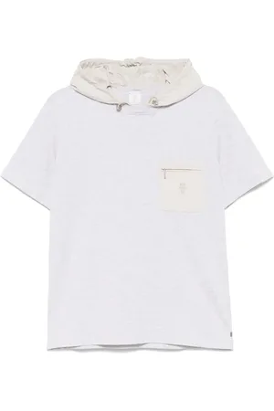 ELEVENTY T-Shirt mit Kapuze