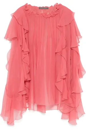 Alberta Ferretti Bluse aus Chiffon