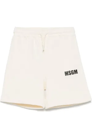 Msgm Shorts mit Logo-Print