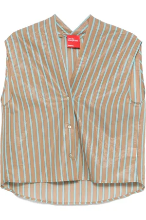 ..,MERCI Gestreiftes Trägershirt