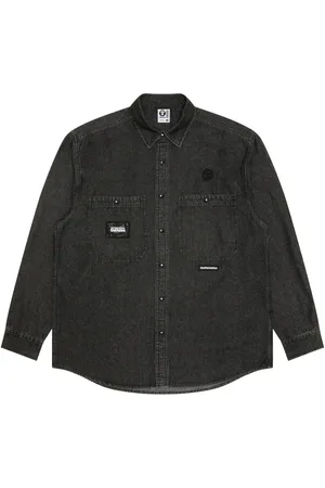 A Bathing Ape Hemd mit Logo-Patch