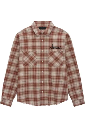 AMIRI Hemd mit Logo-Stickerei