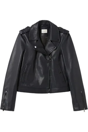Claudie Pierlot Klassische Lederjacke