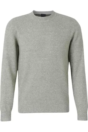 FEDELI Pullover mit Kontrastdetails