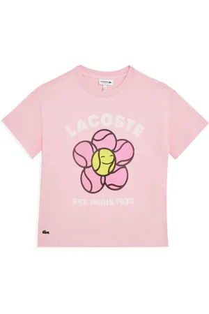 Lacoste T-Shirt mit Blumen-Print