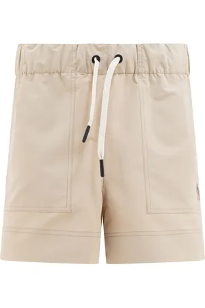 Moncler Shorts mit Logo-Applikation