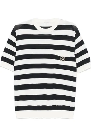 ELEVENTY Gestreiftes T-Shirt