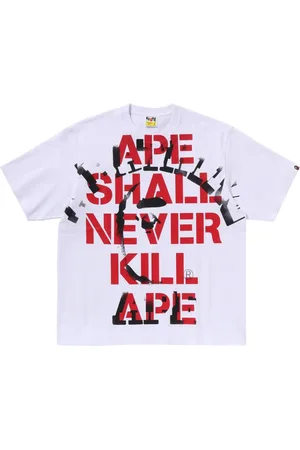 A Bathing Ape T-Shirt mit Logo-Print