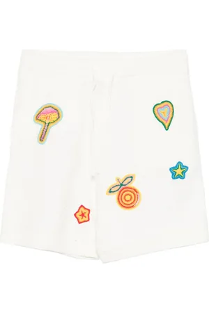 Casablanca Gehäkelte Shorts mit Patch-Detail