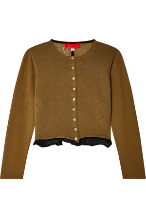 ECKHAUS LATTA Cardigan mit Schleierdetail
