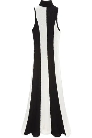 Msgm Gestreiftes Maxikleid