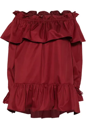 Saint Laurent Gerüschtes Kleid