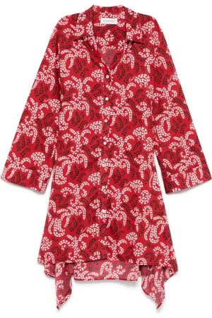 Lanvin Midikleid mit Print
