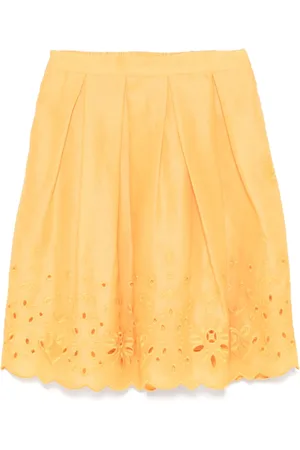 ERMANNO SCERVINO Rock mit Lochstickerei