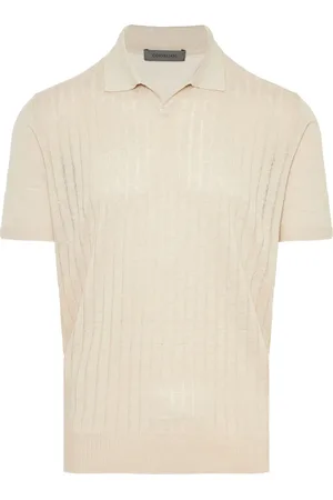 corneliani Poloshirt aus Leinen