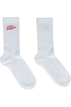 Msgm Gestrickte Intarsien-Socken