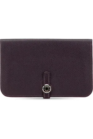Hermès 2008 längliches Togo Dogon GM Portemonnaie