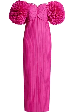 AJE Kleid mit Rüschendetail